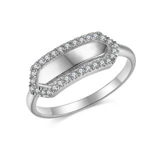 Real Diamond Beautiful Fancy Ring White Gold